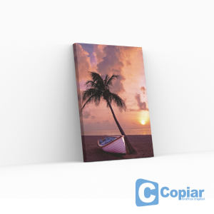 FOTO TELA Canvas 70x50 cm 4x0  Chassis de madeira Foto Personalizada