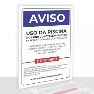 PLACA EM ACM ADESIVADO COM LAMINAÇÃO      